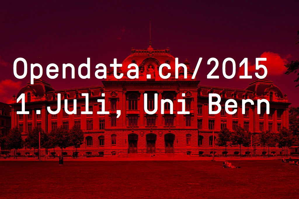 Opendata.ch/2015 Konferenz